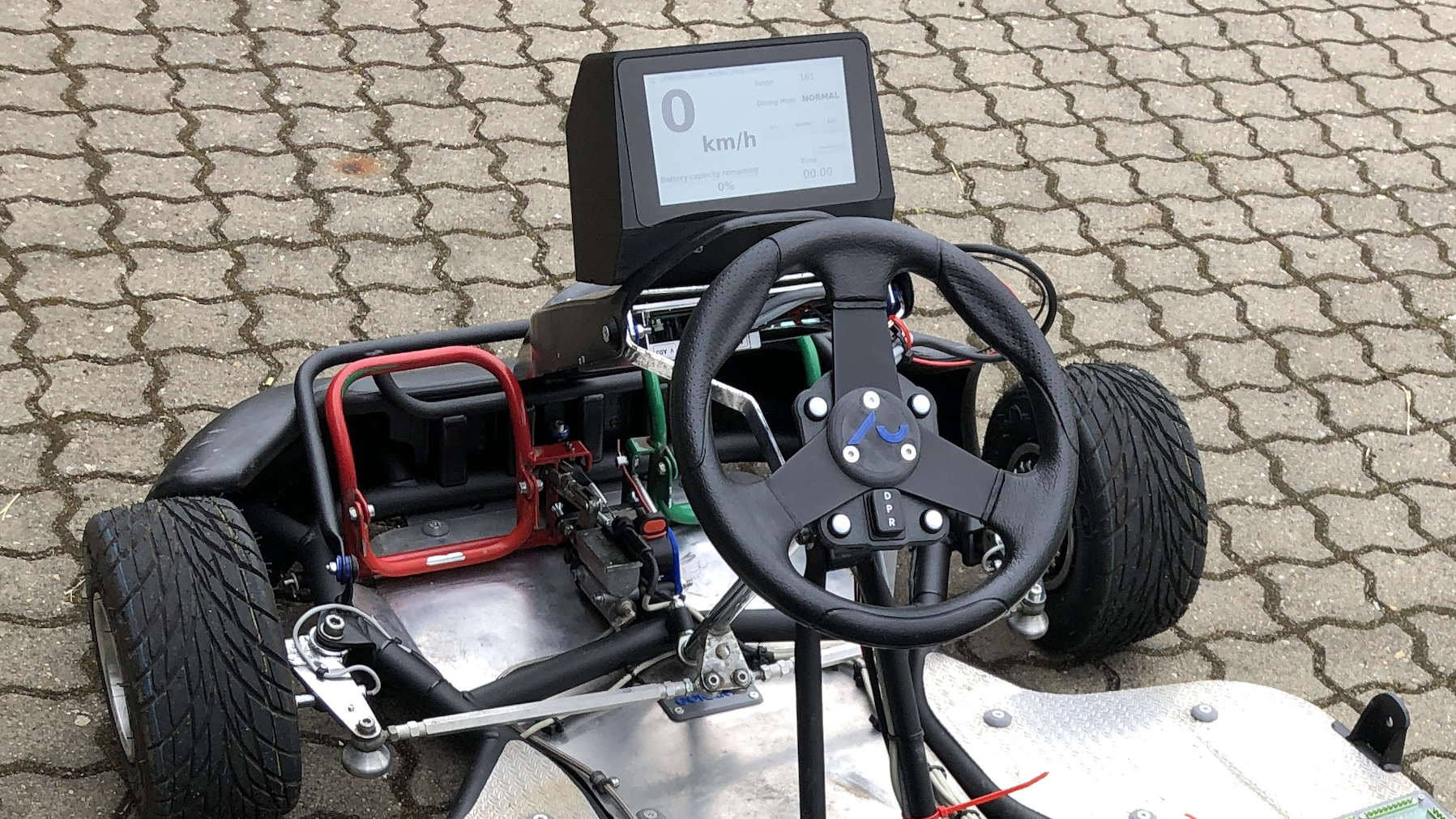 Billede af elektrisk gokart 