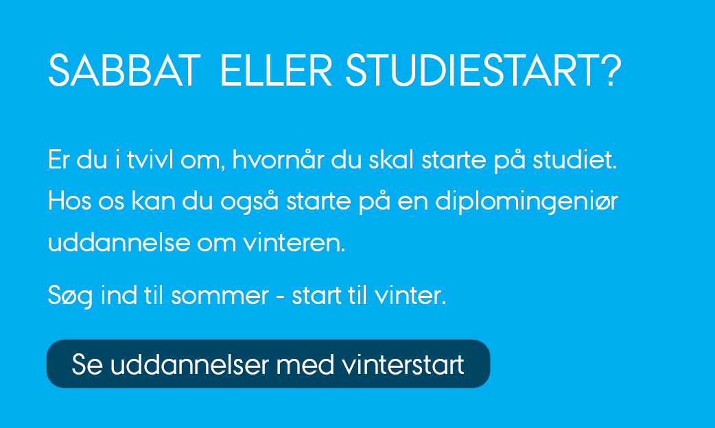 Se diplomingeniøruddannelser med vinterstart